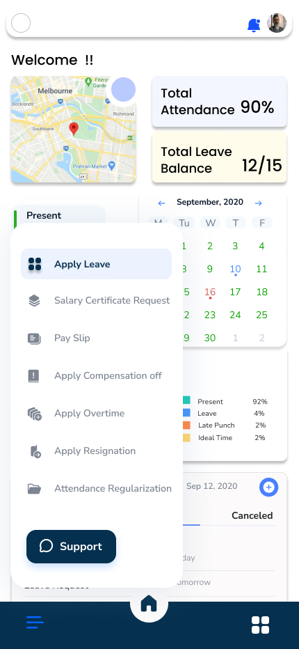 App Menu